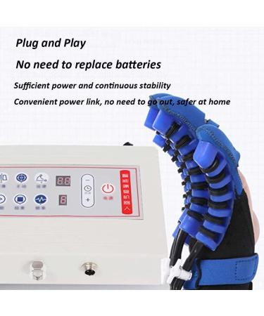 Self-Training Rehabilitation Robot Gloves Smart Stroke Hand Splint Hemiplegia Finger Orthotics Exerciser Help Patient with Hand Dysfunction (Right Hand Large) - Buy Online on GoSupps.com