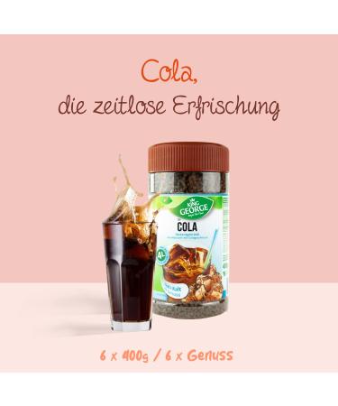 King George Royal Tea Time - Instant Cola Drink 6 x 400g | Hot & Cold Beverage | Makes Up to 4L - Buy Online on GoSupps.com