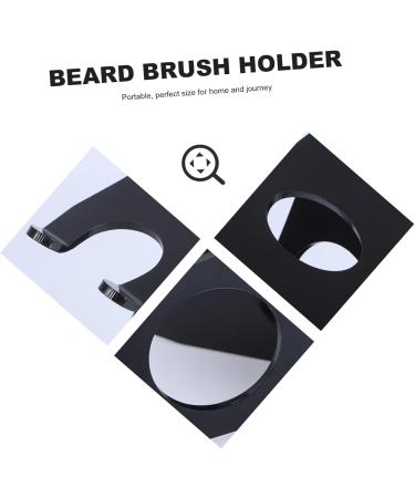 Frcolor Mounted Brush Holder & Razor Stand - Acrylic Brush Rack Tool for Men | Organize Your Grooming Essentials - Buy Online on GoSupps.com