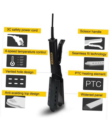 Balacoo Beard Straightener & Hairdressing Tool - Premium Hair Straightener for Perfect Bangs - Buy Online on GoSupps.com