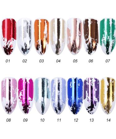 Holographic Nail Foil Sticker - Gold Transfer Nail Polish Stickers for Men & Women | 100x4cm Nail Art Tool - Buy Online on GoSupps.com