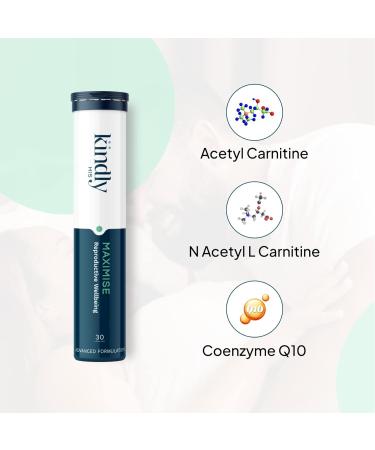 Kindly His Acetyl L-Carnitine Supplements - Boost Energy & Focus | Best Nutritional Support for Men - Buy Online on GoSupps.com