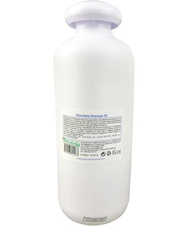 Chocolate Massage Oil - Relaxing Body Massage & Skin Care | Natural Grape Seed & Avocado Oil | 500ml - Buy Online on GoSupps.com