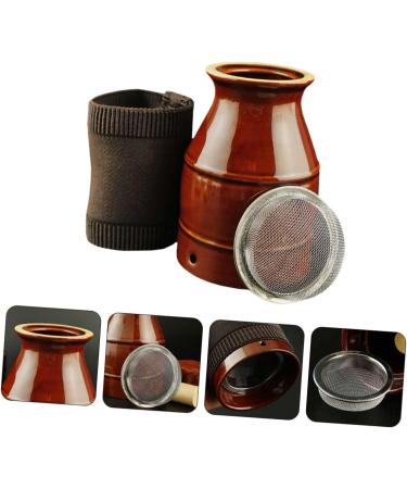 TOVINANNA 2 STK Cupping & Moxibustion Glass Shrinkers - Multi-Purpose Moxa Burner Pot & Massage Tools for Home Therapy - Buy Online on GoSupps.com