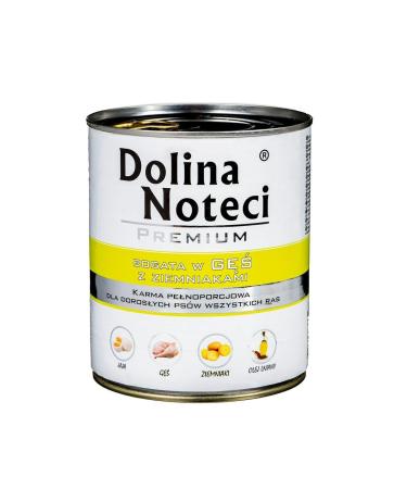 Dry food for dogs DNP SP. z oo Dolina Noteci Dog 800 g Goose/Potatka Can / 12