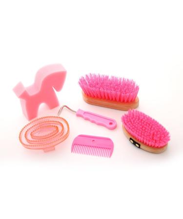 Kerbl Pink Transparent Grooming Backpack for Horses | Complete Horse Care Set & Tools - Model 321358 - Buy Online on GoSupps.com