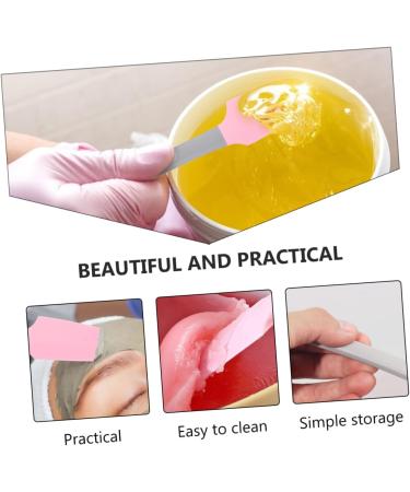 Magiclulu 15 PC Wax Knives & Silicone Spatulas for Makeup & Beauty - Mini Cosmetic Tools for Facial Cream Application - Buy Online on GoSupps.com