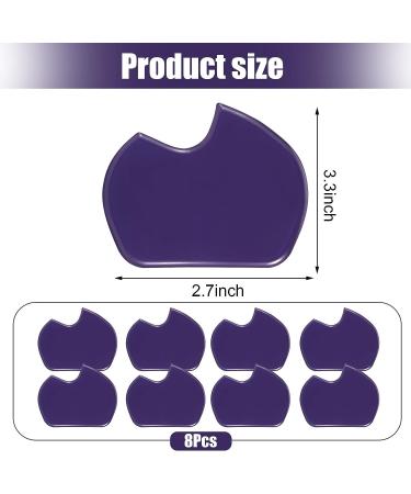 Vabean 8 Pcs Dancer Forefoot Cushion Metatarsal Foot Pads - Purple - Buy Online on GoSupps.com