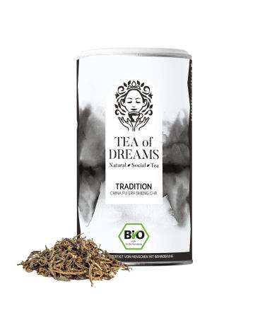 Pu Erh Tea Organic | "Traditions" | China Green Pu Erh Sheng Cha | loose tea | 70g
