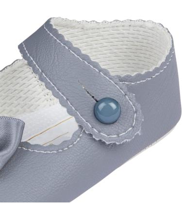 Baypods Baby Shoes for Girls - Soft Soled Pre Walker Shoes - Made in England - Grey - Buy Online on GoSupps.com
