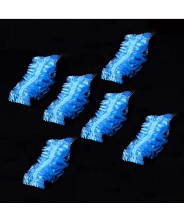 200Pcs Disposable Waterproof Ear Covers for Hair Dye, Shower, Bathing - Blue (Men and Women) | Hair Salon & Home Use - Buy Online on GoSupps.com
