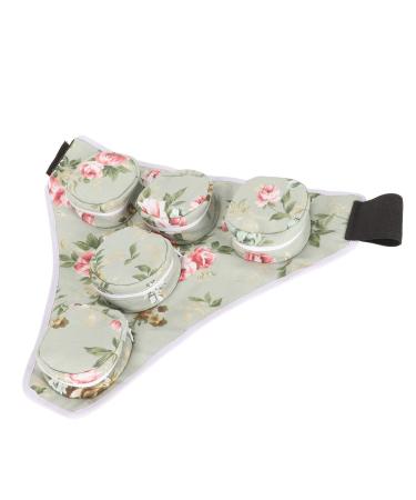 Moxibustion Box Cloth Bag Multifunctional Green Moxa Box Cloth Bag for Abdomen