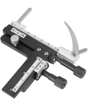 High Precision 14.5cm X-Y Moveable Stage for Microscope | Manual Caliper Lift, 16cm Height - Buy Online on GoSupps.com