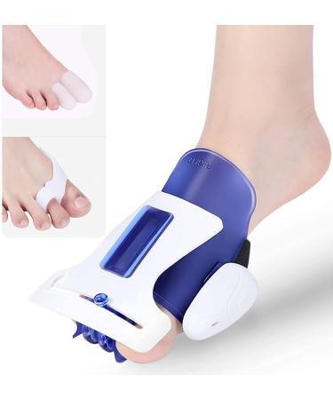 KOHEEL Toe Separators Bunion Corrector Toe Straightener for Women and Men Restore Toes to Their Original Shape Treat Hammer Toe (Right)