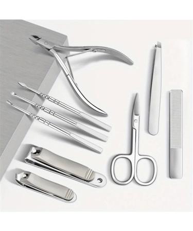 Nail Clippers Set Home Nail Clippers Manicure Tools Portable Nail Clippers Female Male Manicure Set 9 Pieces - Buy Online on GoSupps.com