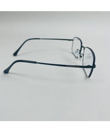 Buy Blue Light Blocking Glasses with Black Metal Frame | Protect Your Eyes & Enhance Visual Comfort - Buy Online on GoSupps.com