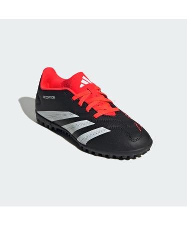 Buy adidas Unisex Kids Predator.4 L Tf J Sneakers - Core Black Ftwr White Solar Red | International Shipping Available - Buy Online on GoSupps.com