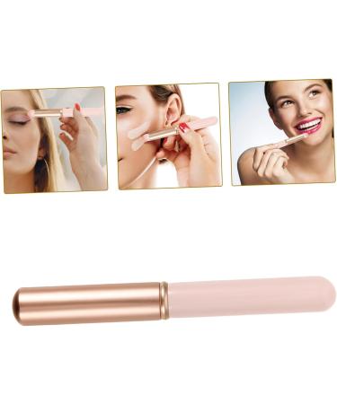MAGICLULU Lip Blending Brush Makeup Brush Lip Balm Applicator Smudge Brush Lipstick Brush Applicator Lip Brush Lipstick Applicator Wands Aluminum Tube Pink Lip Gloss Brush With Cover - Buy Online on GoSupps.com
