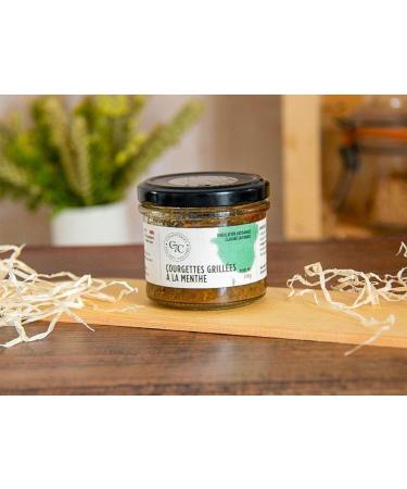 Sept Collines Seven Hills - Grilled Zucchini and Mint Spread - 100g - Buy Online on GoSupps.com