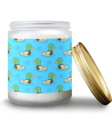 Orange Lemon Scented Candles - Aromatherapy Jar 7oz | Long Lasting Gift Set for Women - Cute Funny Ducks Birthday Gift - Buy Online on GoSupps.com