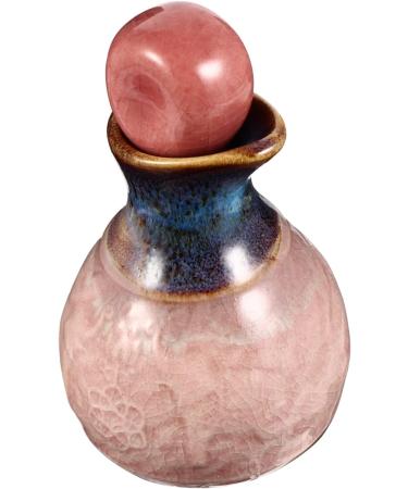 FOMIYES 5 Sets Aromatherapy Bottle Refillable Essential Oil Bottle Porcelain Soy Sauce Jar Diffuser Japanese Soy Sauce Ceramic Perfume Bottle Decor Bottle Retro Lotion Pink Ceramics Mini - Buy Online on GoSupps.com