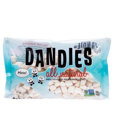 Dandies - All Natural Vegan Marshmallows - 10 oz. (283g) -4PACK