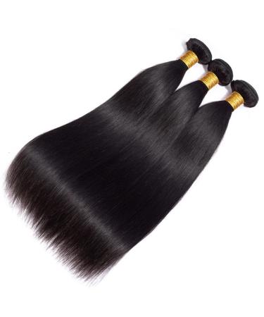 10A Brazilian Virgin Human Hair Bundles - 18 20 22 Inch Straight Weave 3 Bundles Deals - Buy Online on GoSupps.com