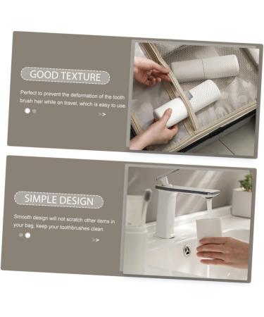 Hoement Travel Washbeaker & Toothbrush Cup - Ultimate Travel Toothbrush Storage & Suitcase Organizer - Buy Online on GoSupps.com