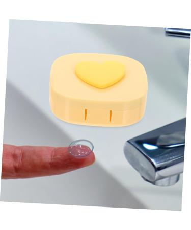 Buy Solustrie Contact Lens Case & Make-Up Mirror | Soft Container for Colored Lenses | Perfect for Travel - Buy Online on GoSupps.com