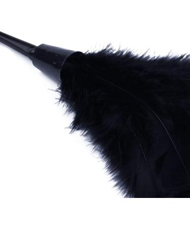 BTuregsau 2Pc Fashion Turkey Duster with Black Plastic Handle Cleaning Tool(Black) 35cm - Buy Online on GoSupps.com