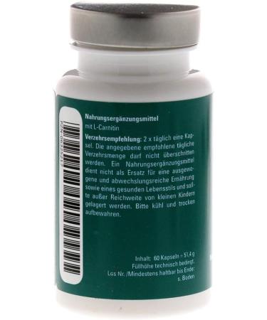 Aminoplus Carnitin Capsules - 60 Hours of Energy & Fat Loss | International Shipping Available - Buy Online on GoSupps.com