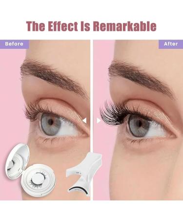 Lumeer Magnetic Lashes Soft Magnets False Eyelashes Suitable for Long Time Wearing Non-Irritating To Eyelids Reusable Dual Magnetic Lashes Without Eyeliner & Glue Easy To Wear (2 Pairs A) - Buy Online on GoSupps.com