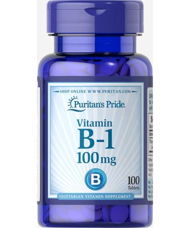 uritan's Pride Vitamin B-1 100 mg-100 Tablets - Buy Online on GoSupps.com