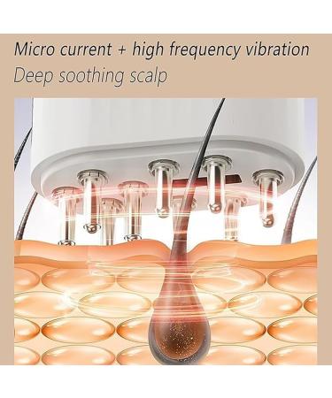 2-in-1 Electrical Scalp Massage Brush & Applicator Bottle for Hair Growth - Essential Oil Treatment & Women's Gift - Buy Online on GoSupps.com
