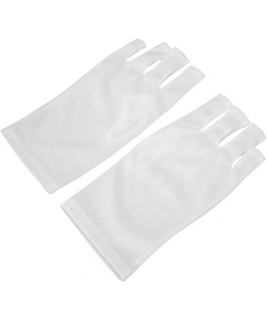 Nail Art Skin Care Glove Anti-UV Polyester 8.7x4 Inch Nail Art UV Protection Gloves 1 Pair for Hiking Driving Activities (BROLEO3mpiw1rzq9-12) - Buy Online on GoSupps.com