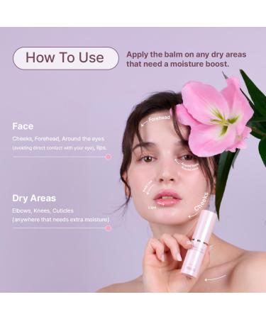 Rose Collagen Glow Multi Balm - Korean All-in-One Hydrating Balm Stick (10g) for Radiant Skin - Buy Online on GoSupps.com