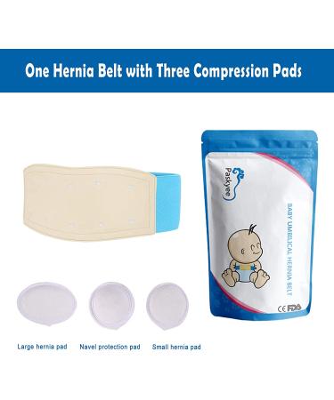 Paskyee Umbilical Hernia Belt for Babies - Adjustable Baby Belly Button Band for Infant Abdominal Support - Buy Online on GoSupps.com