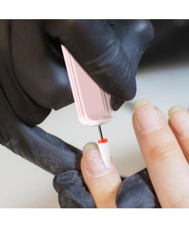 Electric Nail Drill Kit - Electric Manicure Pedicure Nail File Drill Kit - Compact Portable Design Electric Filer Hand Foot Care Tool for Nail Grind Sakura Pink English Version  - Buy Online on GoSupps.com