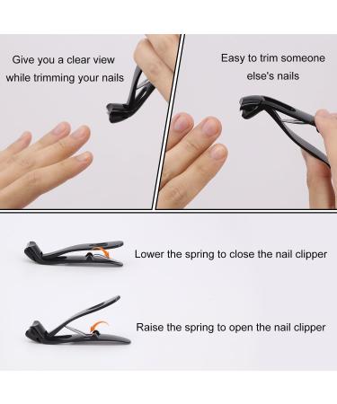 Nail Clippers for Thick Nails German Professional Toe Nail Cutter with Catcher Ultra Sharp Stainless Steel Toenail Clipper Set for Men Women Elderly Seniors Strong Heavy Duty for Thick Toenails - Buy Online on GoSupps.com