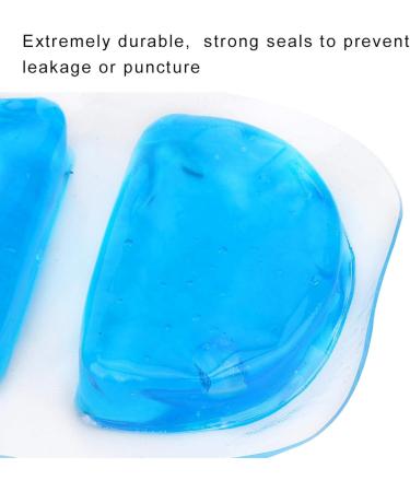Cold Gel Ice Pack Cold Compress Therapy Cooling Refreshing Reusable Cold Ice Pack Used for Injury or Keeping The Nose Cool Special Designed Ice Crystal Blue - Buy Online on GoSupps.com