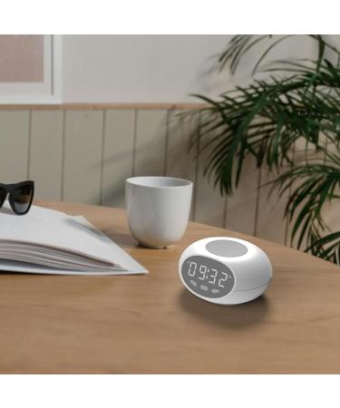 HEROSS Talking Alarm Clock - Extra Loud for Kids & Seniors | Easy-to-Use Clock for Hearing & Visually Impaired | White/Opulent Garden - Buy Online on GoSupps.com