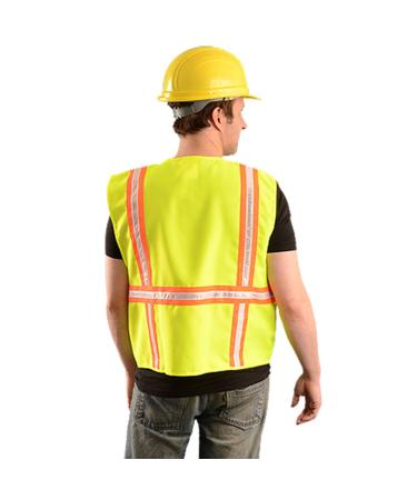Buy OccuNomix Medium Yellow Economy Polyester Vest with Zipper | International Shipping Available - Buy Online on GoSupps.com