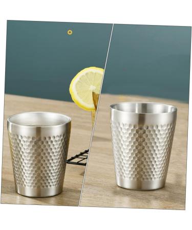 FRCOLOR 2 PCS Stainless Steel Shaving Cup Set - 304 Metal Shaving Tools for Perfect Shaping & Lathering - Buy Online on GoSupps.com