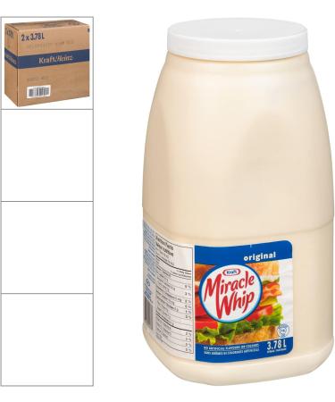 Kraft Miracle Whip 3.78L 3.78 l (Pack of 1) - Buy Online on GoSupps.com