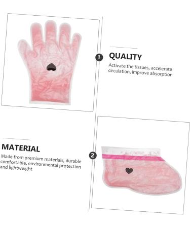 minkissy 2 Pairs Wax Gloves Spa Moisturizing Accessory Foot Hand Covers Beauty Hand Wax Cover Foot Spa Kit Wax Feet Cover Foot Protector Non-woven Fabric Comfortable - Buy Online on GoSupps.com