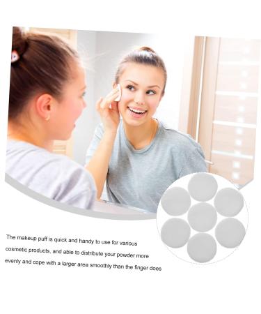 FRCOLOR 12pcs Powder Puff Set Premium Cotton Makeup Puffs for Flawless Application | Ideal for Women & Girls | Essential Cosmetic Makeup Tools - Buy Online on GoSupps.com