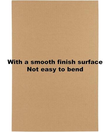 SHEUTSAN 100 Pack 8.5 x 11 Inches Chipboard Sheets Medium Weight 50 Point Chipboard  Brown Recyclable Corrugated Cardboard Pads for Albums Cover  Scrapbooking  Documents Prints Backing - Buy Online on GoSupps.com