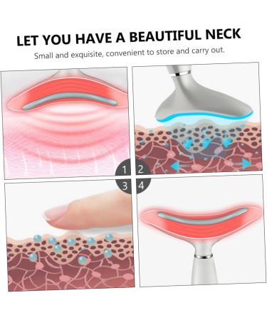 minkissy 2 Sets Neck Guard Double Chin Remover Anti-wrinkle Neck Care Tool Neck Beauty Instrument Neck Beauty Tool Anti-wrinkle Device Neckline Nursing Instrument Abs White - Buy Online on GoSupps.com
