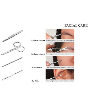 Professional 12-Piece Manicure & Pedicure Set | Stainless Steel Nail Clipper Kit | Travel Grooming Tools - Black - Buy Online on GoSupps.com