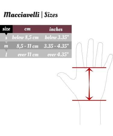 Macciavelli Fitness Grip Pads for Pull-Ups & Bodybuilding | Maximum Grip Alternative to Fitness Gloves - 1 Pair Red/Black M - Buy Online on GoSupps.com